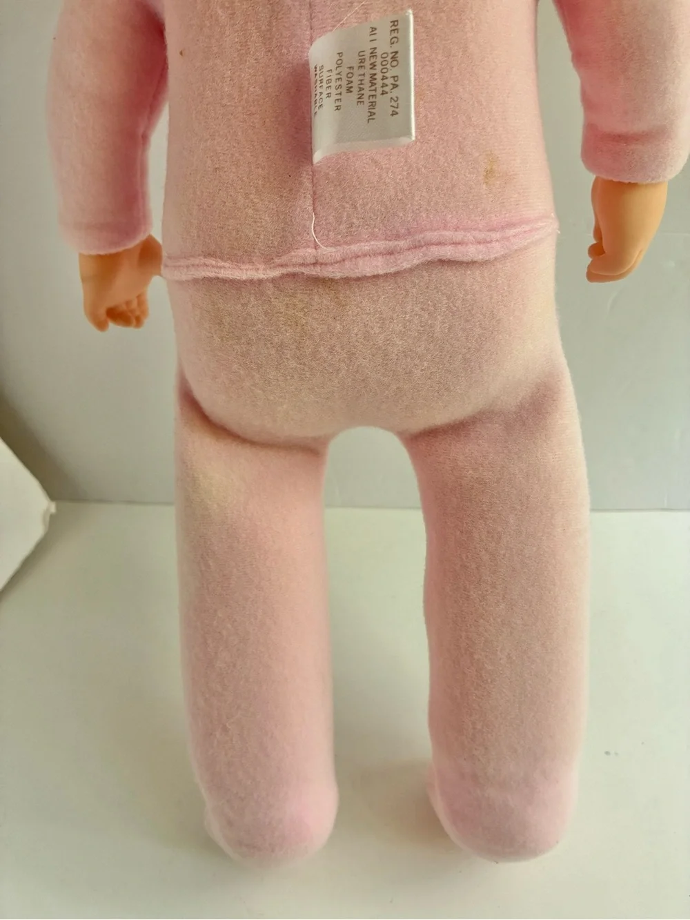 Vintage 1978 Fisher Price My Sleepy Baby Doll Pink Outfit 20”